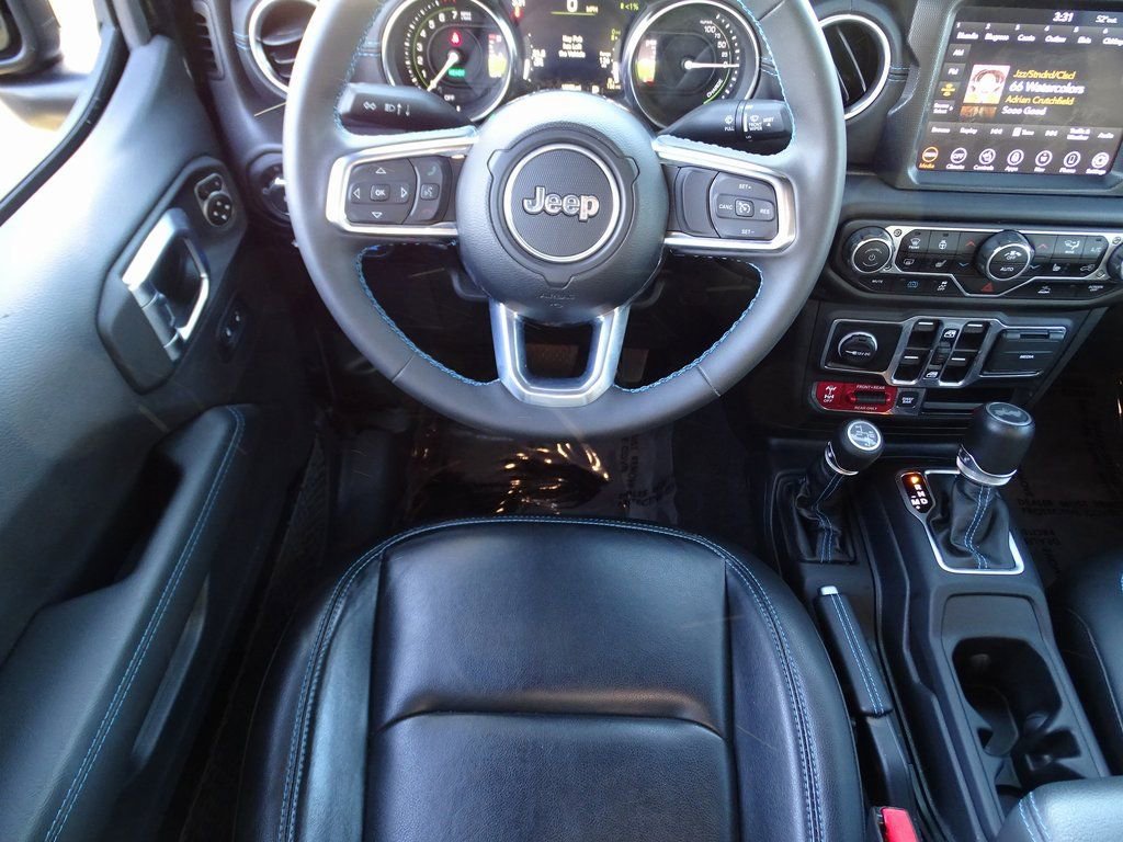 Used 2023 Jeep Wrangler Unlimited Rubicon 4xe w/ Cold Weather Group image 14