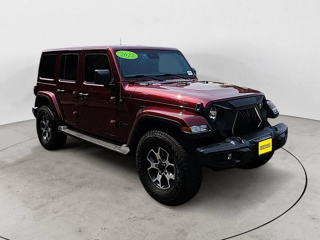 Used 2022 Jeep Wrangler Unlimited Sahara AWD/4WD image 3