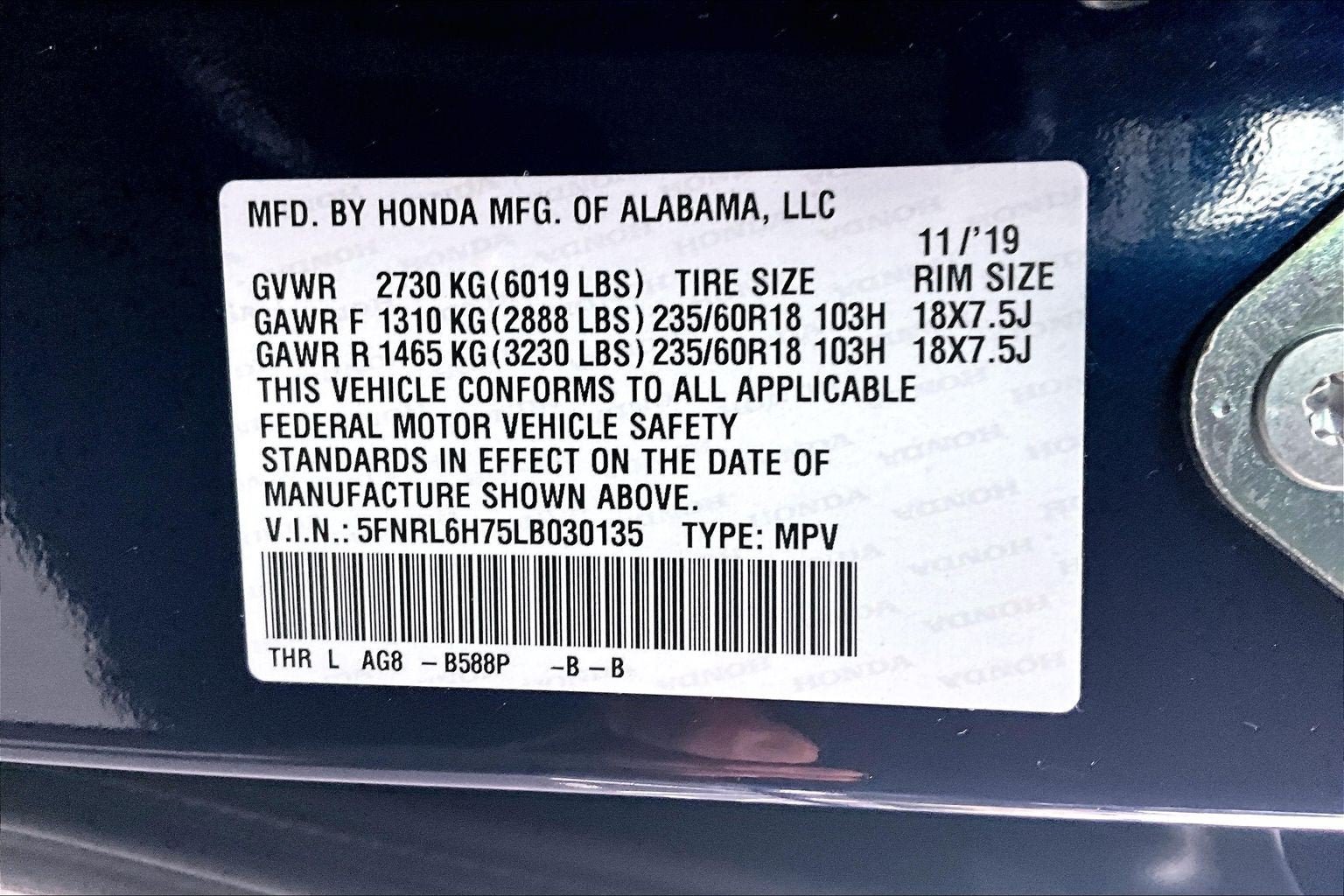 Used 2020 Honda Odyssey EX-L image 30