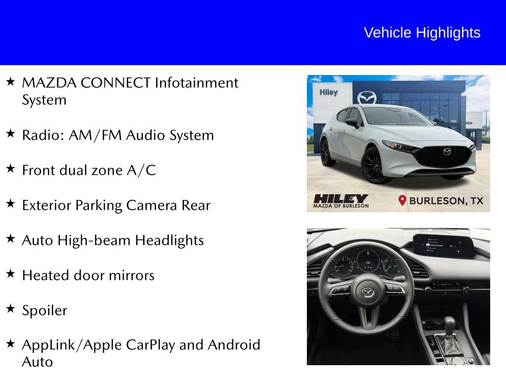 New 2026 MAZDA MAZDA3 s Sport image 9