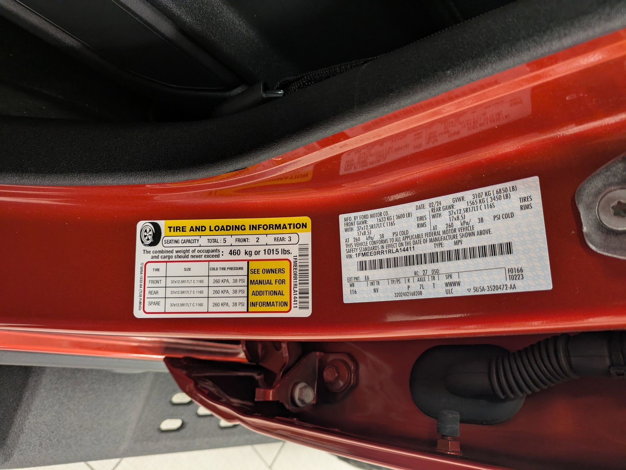 Used 2024 Ford Bronco Raptor w/ Interior Carbon Fiber Pack 6 image 45