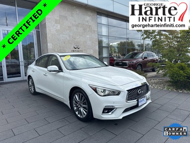 Certified 2022 INFINITI Q50 Luxe w/ Cargo Package