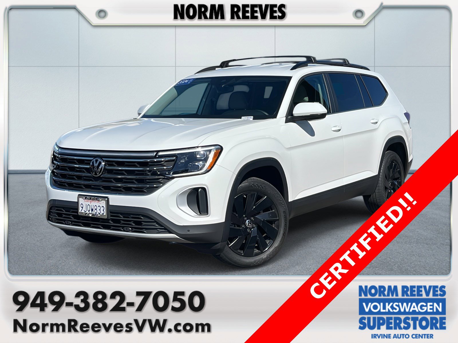 Used 2024 Volkswagen Atlas SE