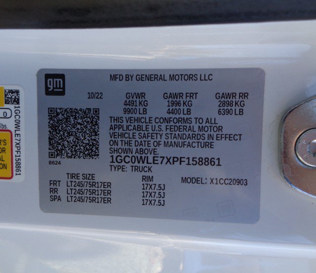 Used 2023 Chevrolet Silverado 2500 W/T w/ WT Convenience Package RWD image 20