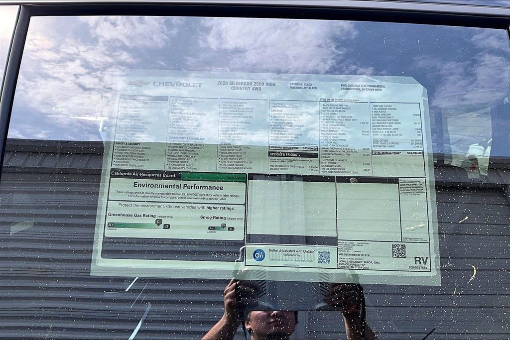 New 2026 Chevrolet Silverado 2500 High Country w/ Midnight Edition image 12