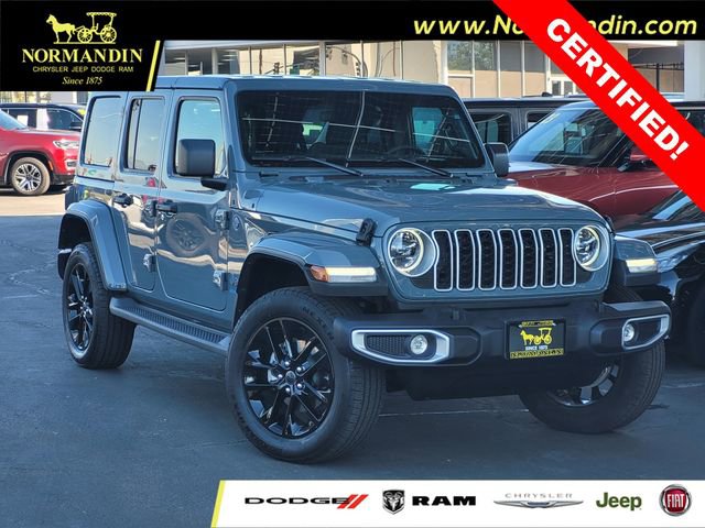 Certified 2025 Jeep Wrangler Unlimited Sahara