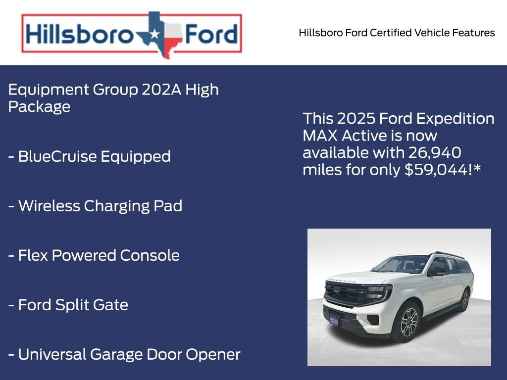 Certified 2025 Ford Expedition Max Active AWD/4WD image 9