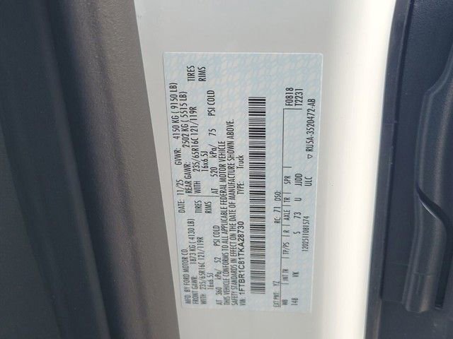 New 2026 Ford Transit 250 148 Medium Roof w/ Load Area Protection Package image 13