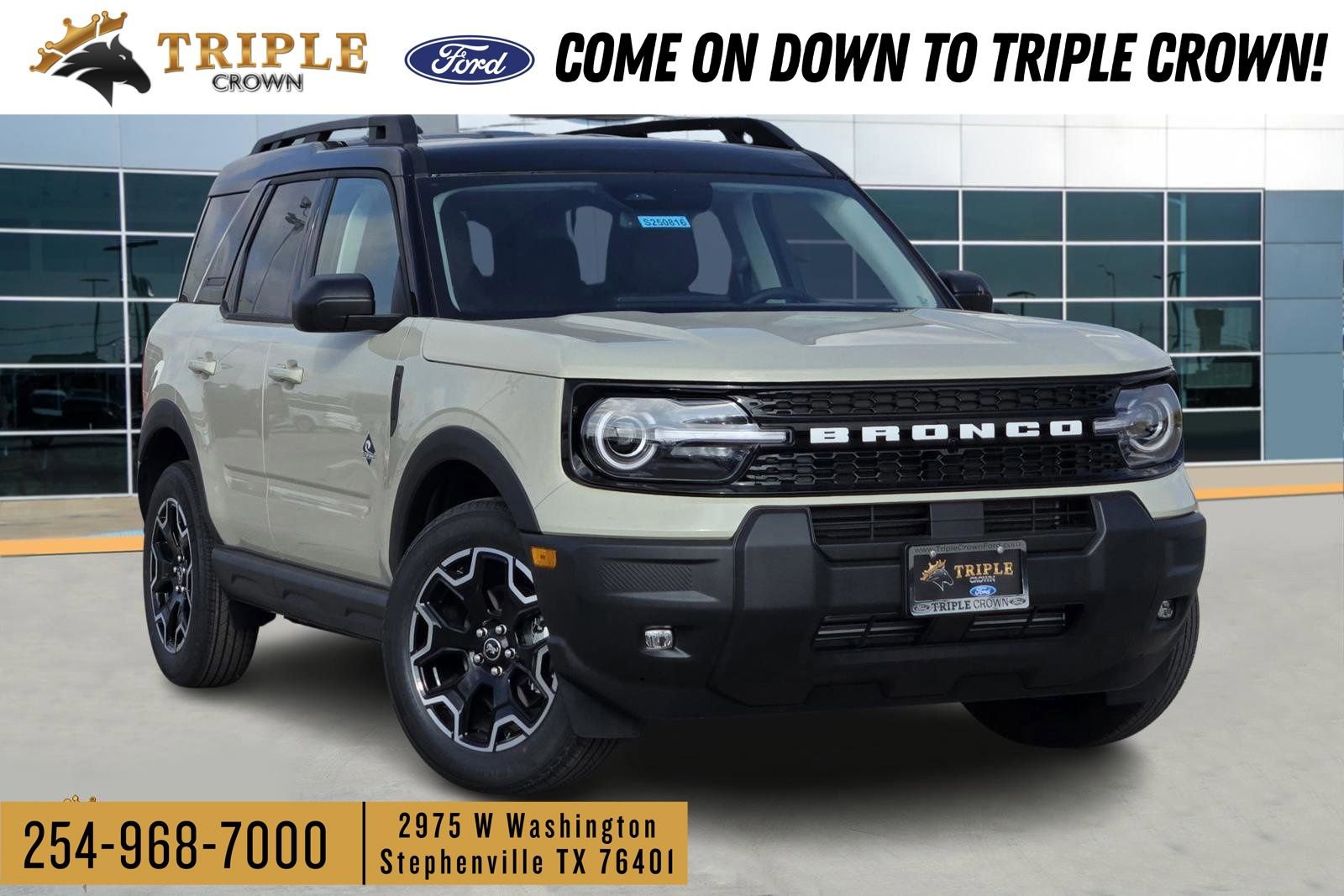 New 2025 Ford Bronco Sport Outer Banks