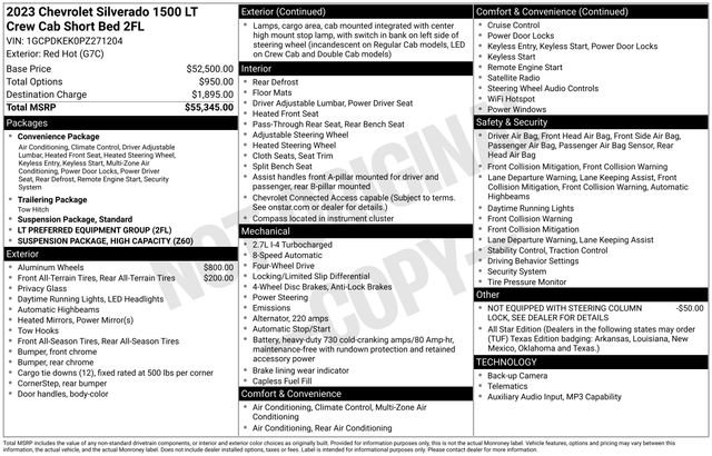 Certified 2023 Chevrolet Silverado 1500 LT AWD/4WD image 23