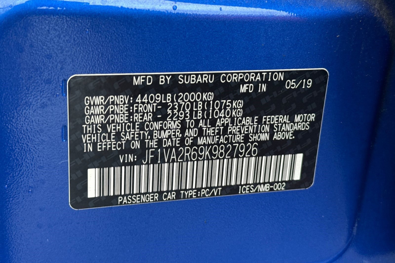 Used 2019 Subaru WRX STI AWD/4WD image 20