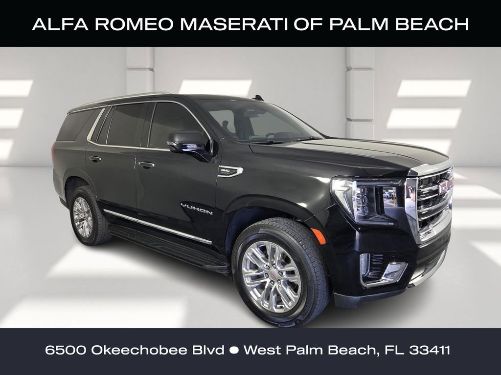 Used 2021 GMC Yukon SLT w/ SLT Premium Package image 1