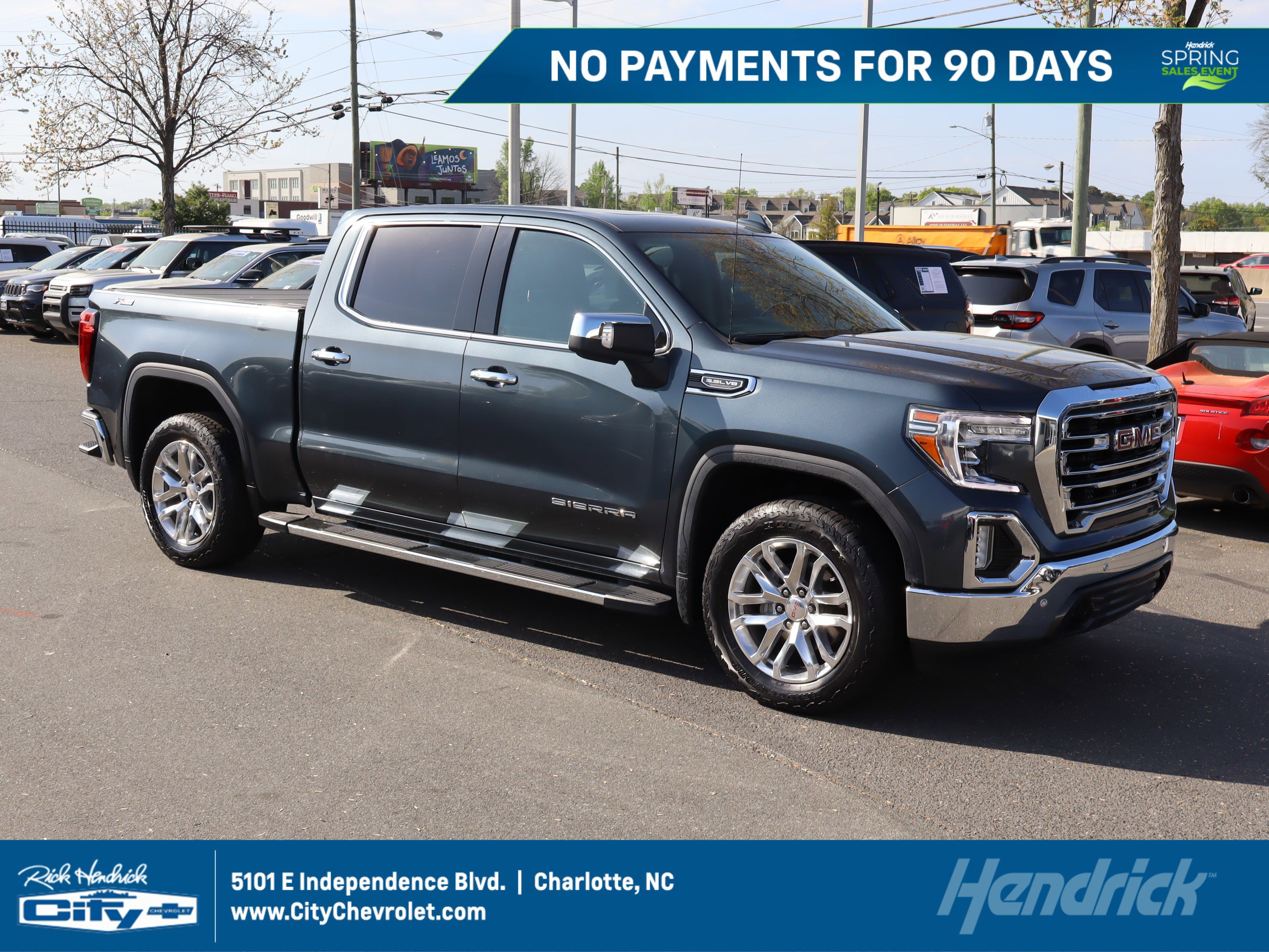 Used 2021 GMC Sierra 1500 SLT w/ SLT Premium Plus Package image 1