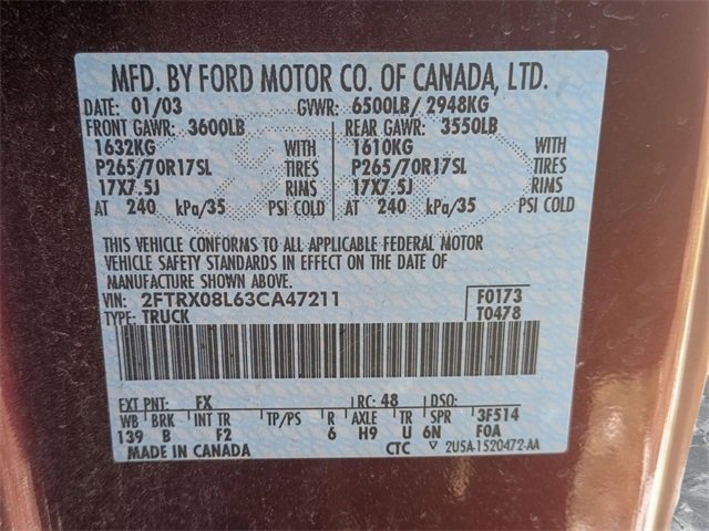 Used 2003 Ford F150 XLT image 14