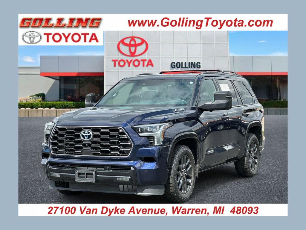 Used 2023 Toyota Sequoia Platinum AWD/4WD image 1
