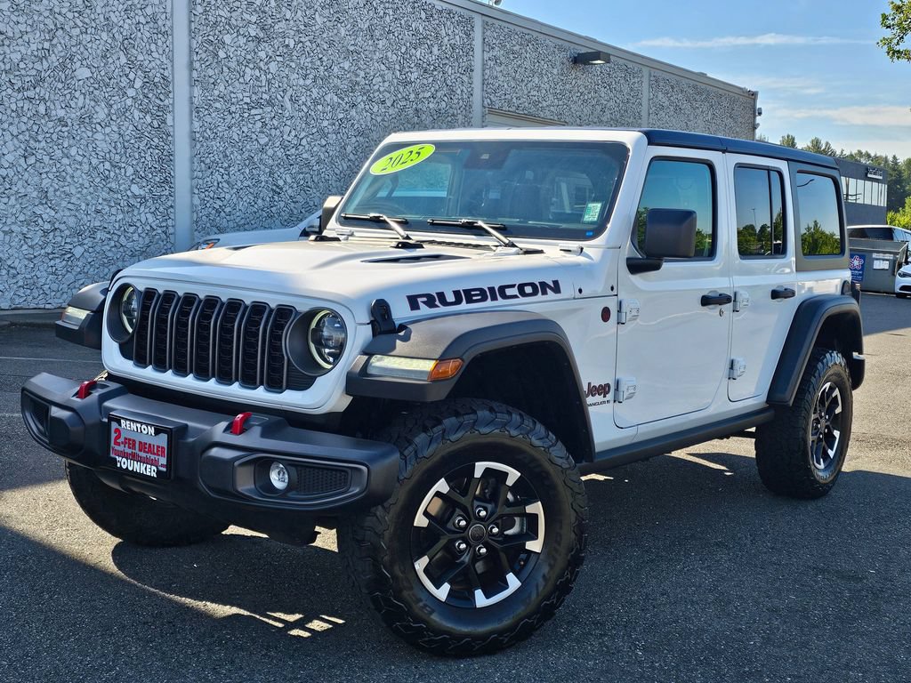 Used 2025 Jeep Wrangler Unlimited Rubicon AWD/4WD image 1