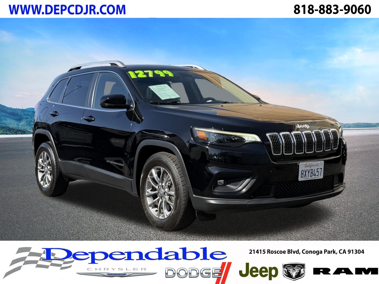 Certified 2019 Jeep Cherokee Latitude Plus