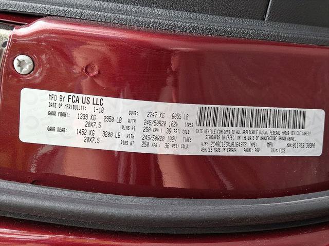 Certified 2018 Chrysler Pacifica Touring-L Plus w/ S Appearance Package FWD image 29