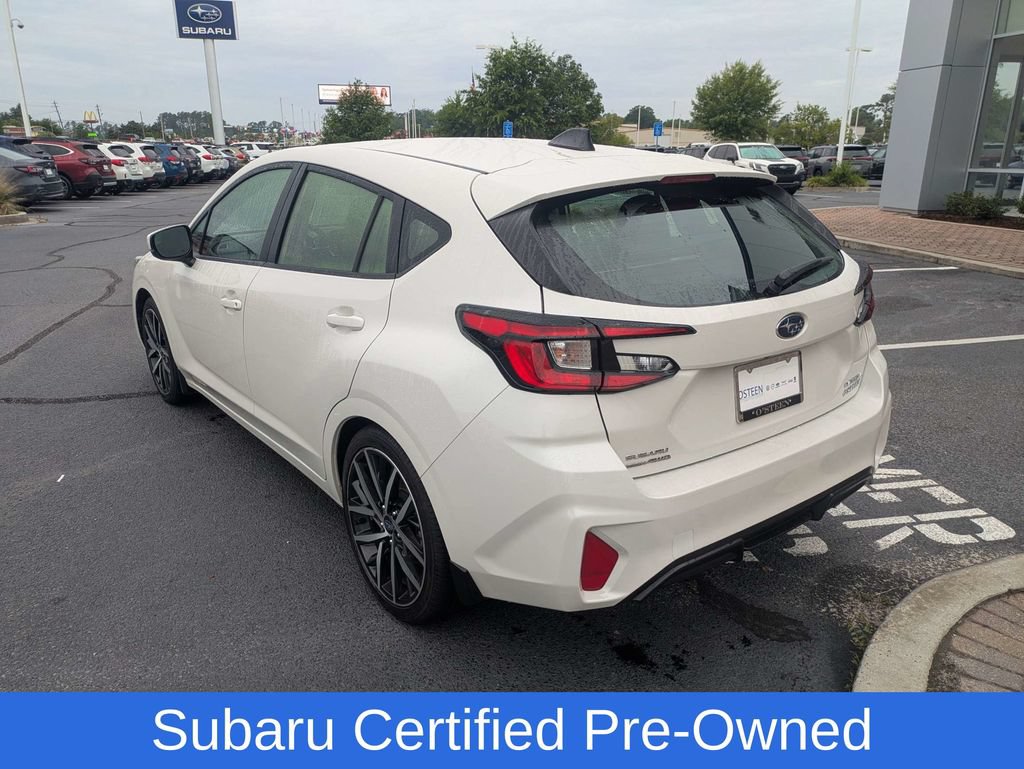 Certified 2025 Subaru Impreza 2.0i Sport AWD/4WD image 7