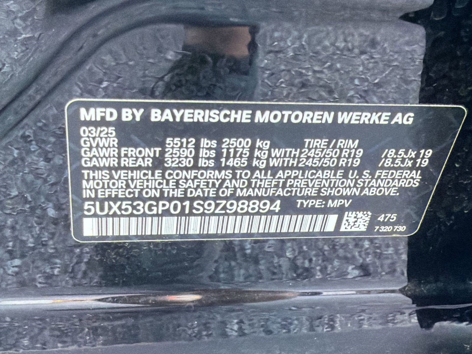 Used 2025 BMW X3 xDrive30i w/ Premium Package AWD/4WD image 20