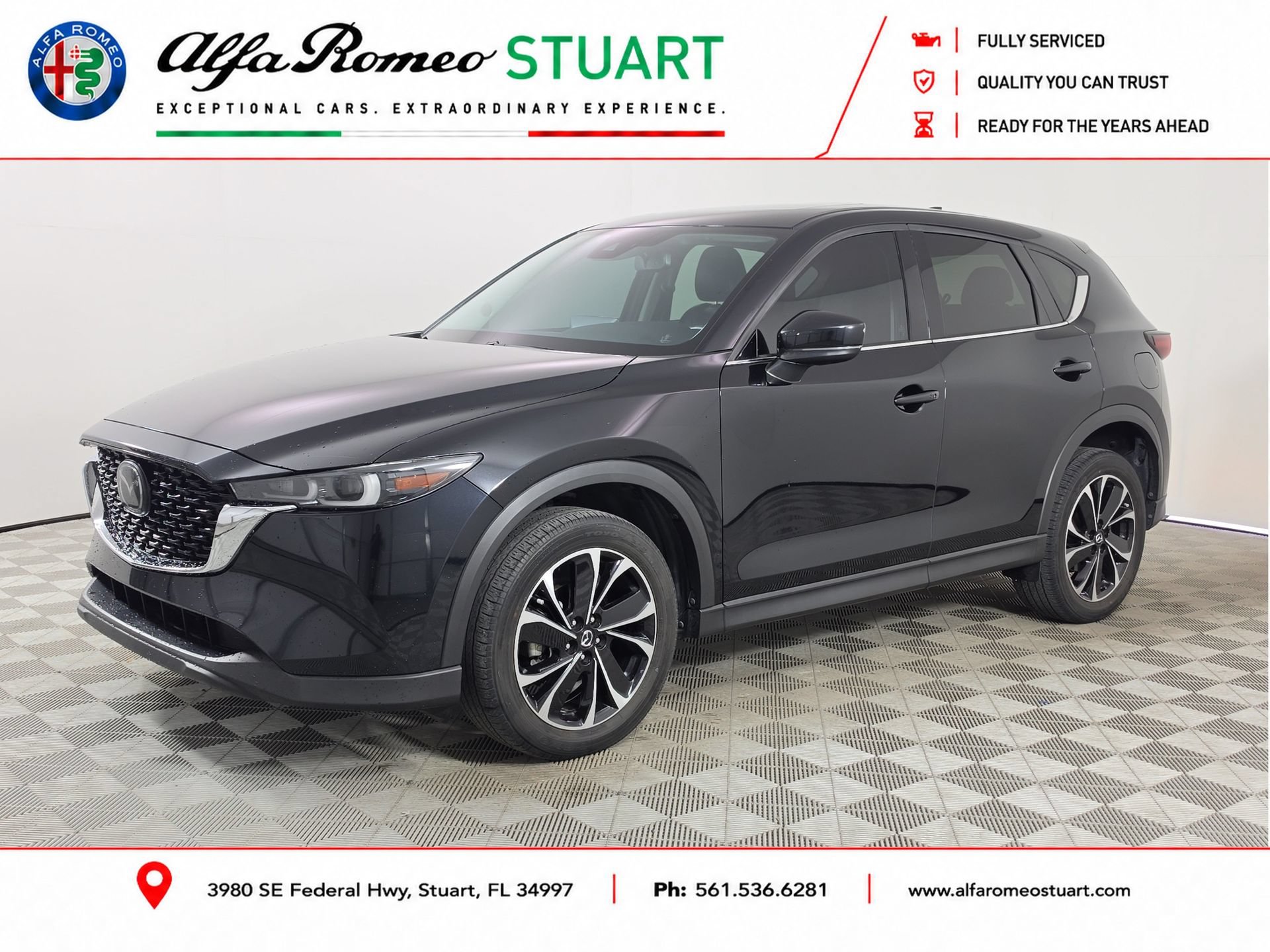 Used 2022 MAZDA CX-5 AWD 2.5 S w/ Premium Package