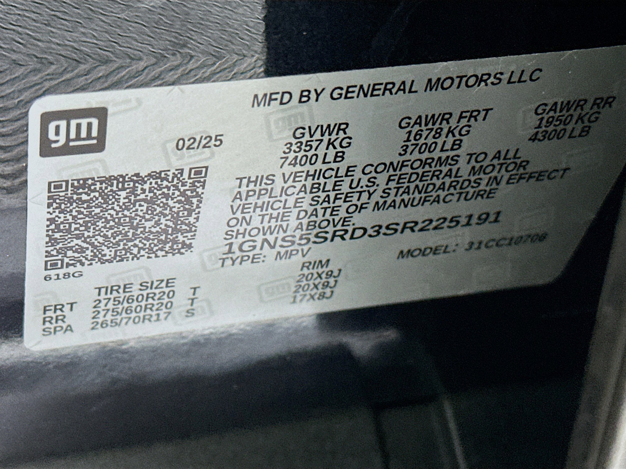 Used 2025 Chevrolet Tahoe Premier image 12