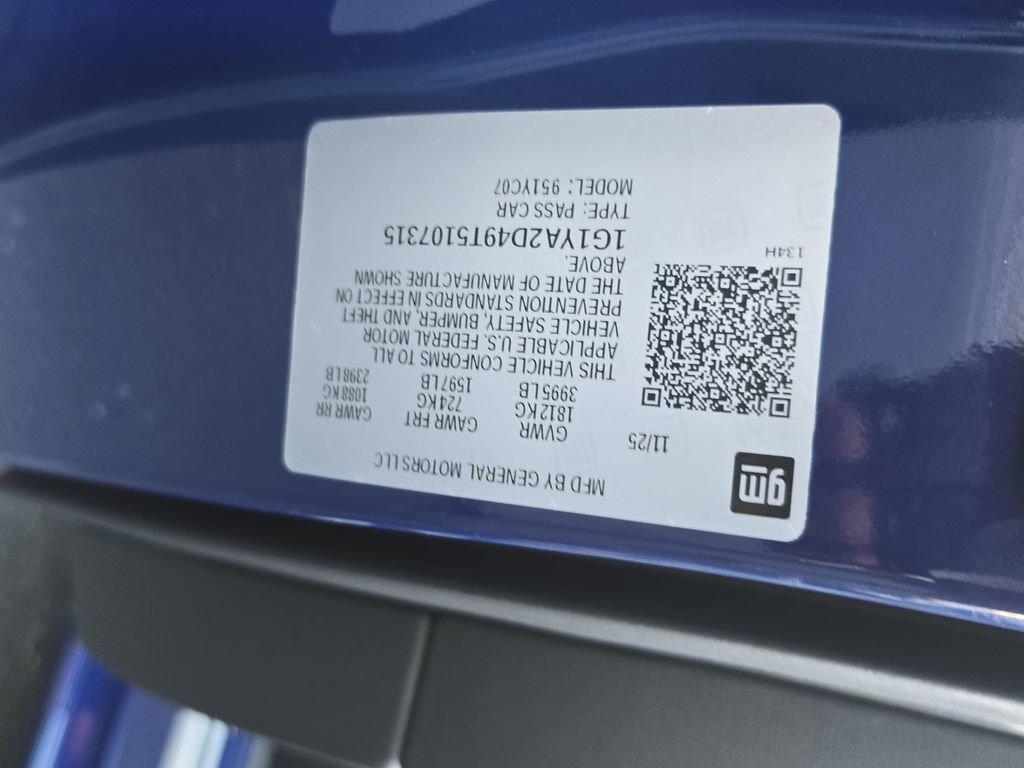 New 2026 Chevrolet Corvette Stingray Coupe w/ 1LT image 32