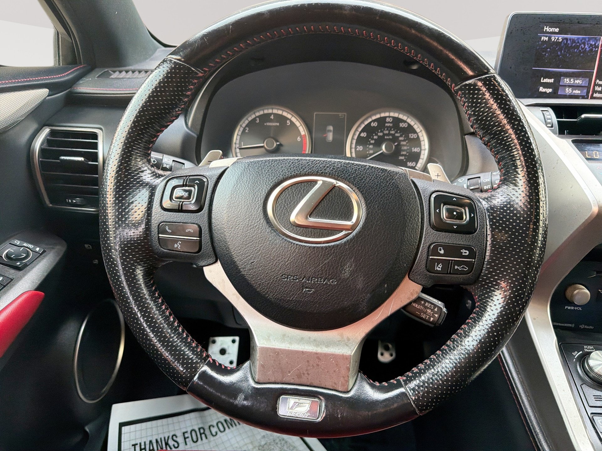 Used 2020 Lexus NX 300 F Sport w/ Accessory Package FWD image 11