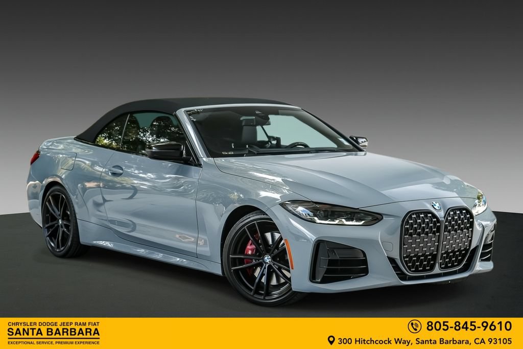 Used 2024 BMW M440i Convertible w/ Premium Package RWD image 1