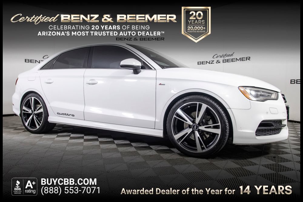 Used 2016 Audi A3 2.0T Premium Plus w/ Technology Package AWD/4WD image 1