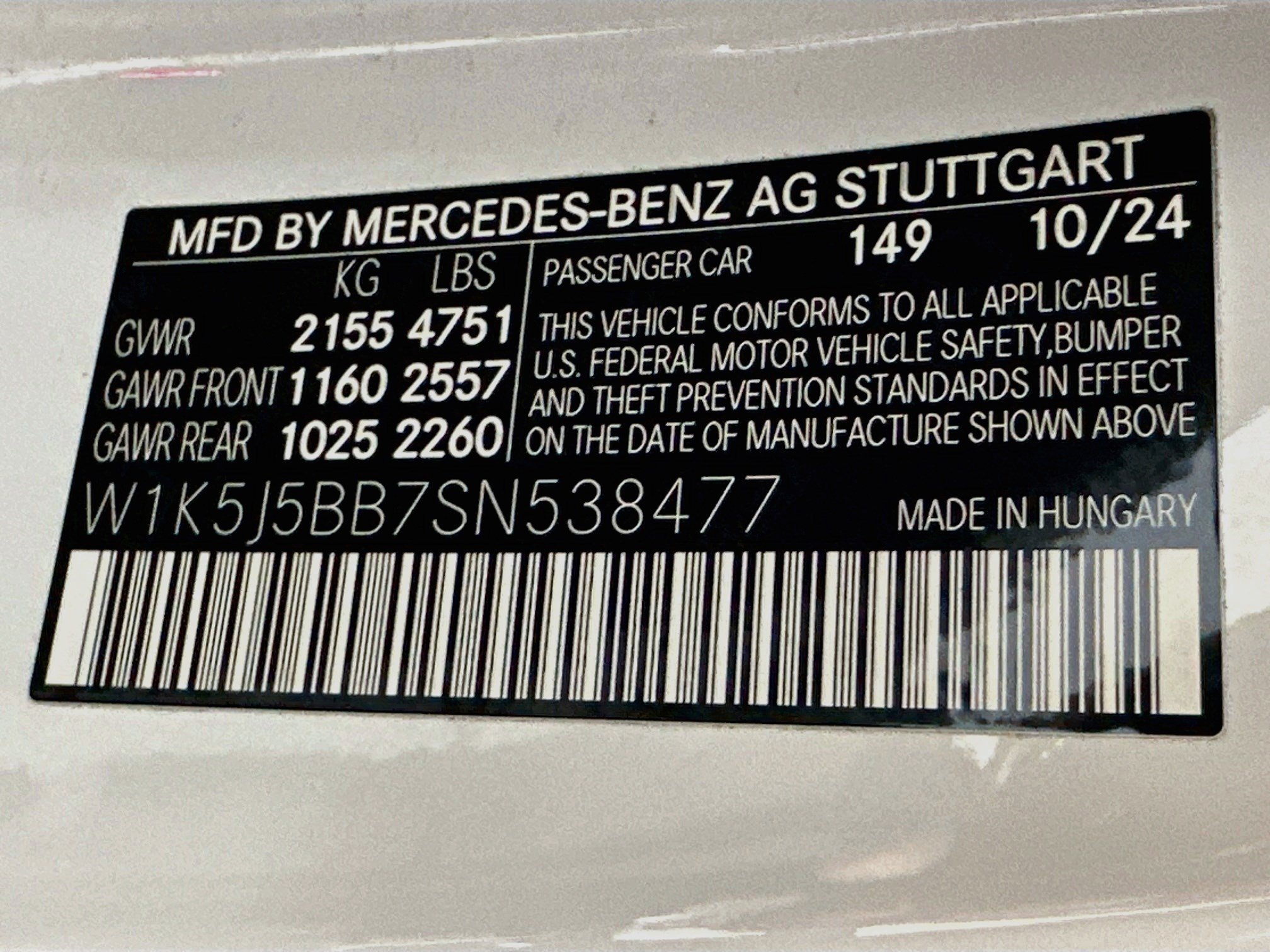 Used 2025 Mercedes-Benz CLA 35 AMG 4MATIC image 38