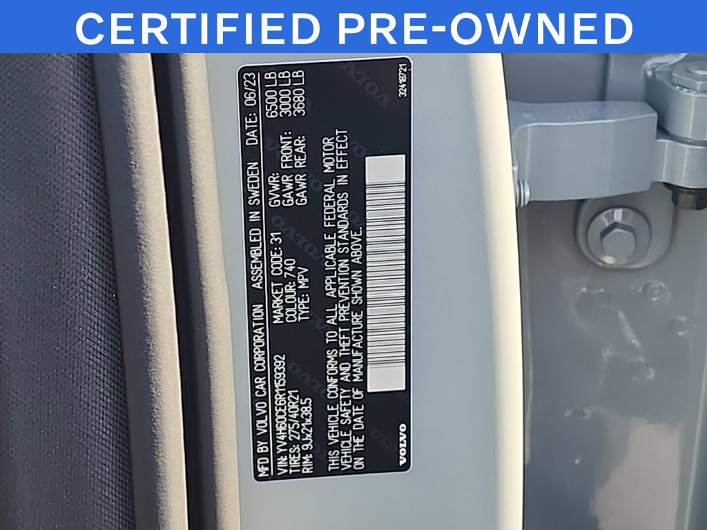Certified 2024 Volvo XC90 T8 Plus w/ Protection Package Premier AWD/4WD image 30