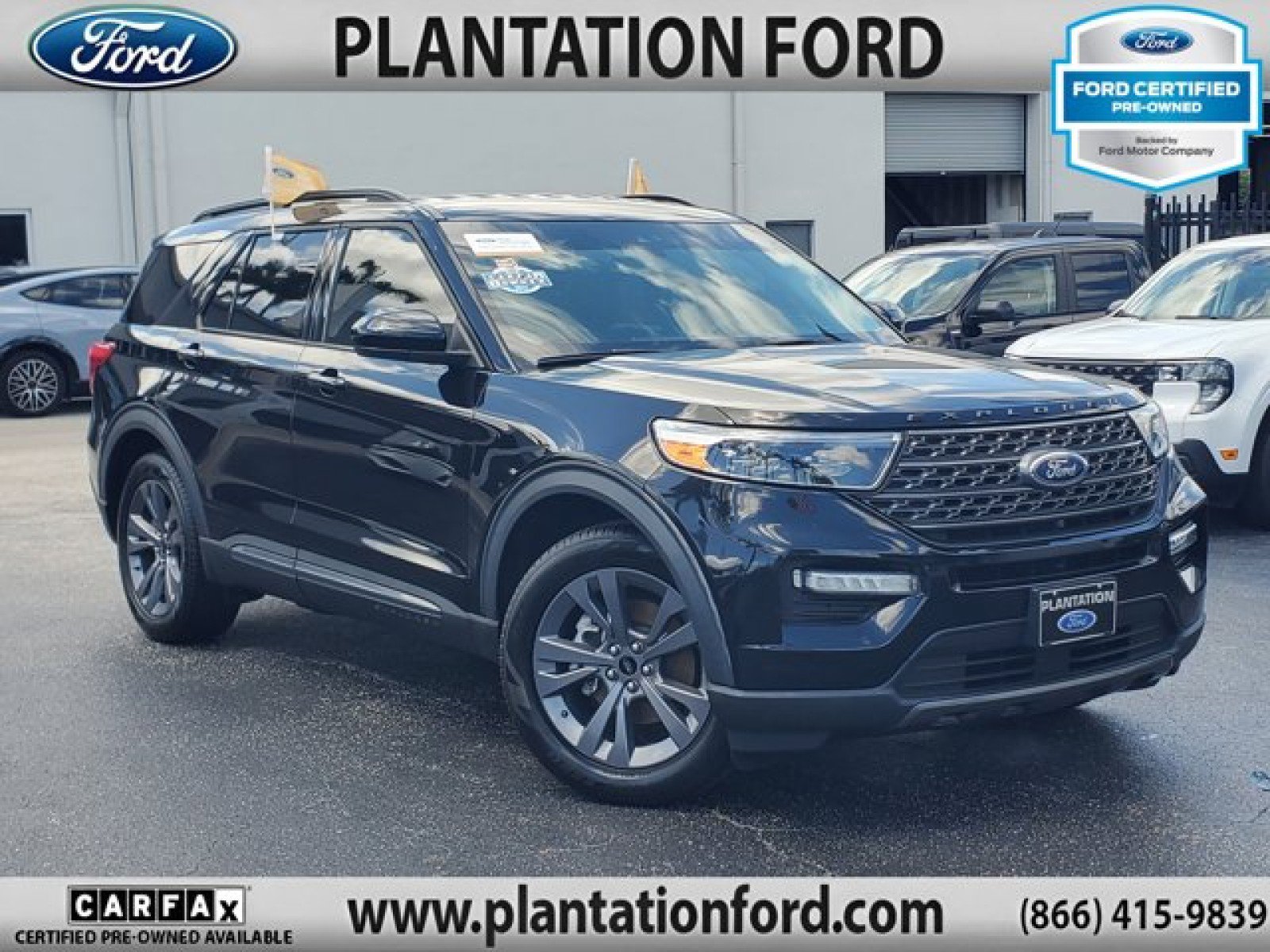 Certified 2023 Ford Explorer XLT w/ Equipment Group 202A RWD image 1