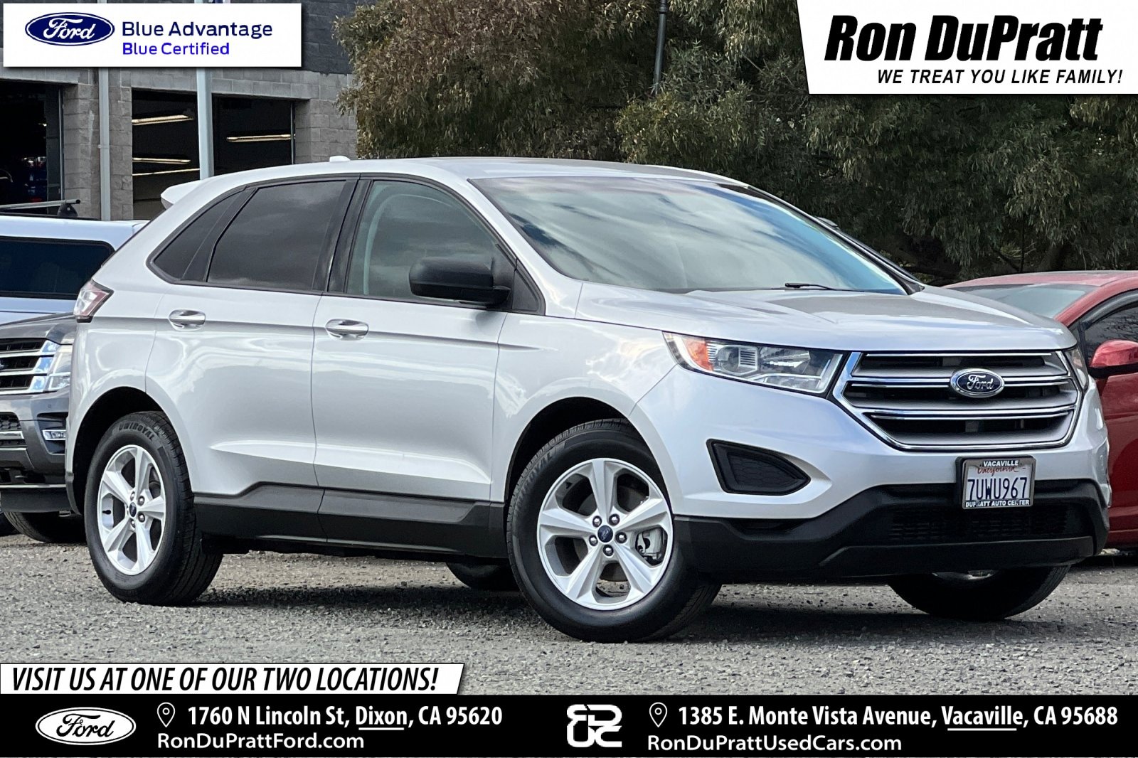 Certified 2016 Ford Edge SE