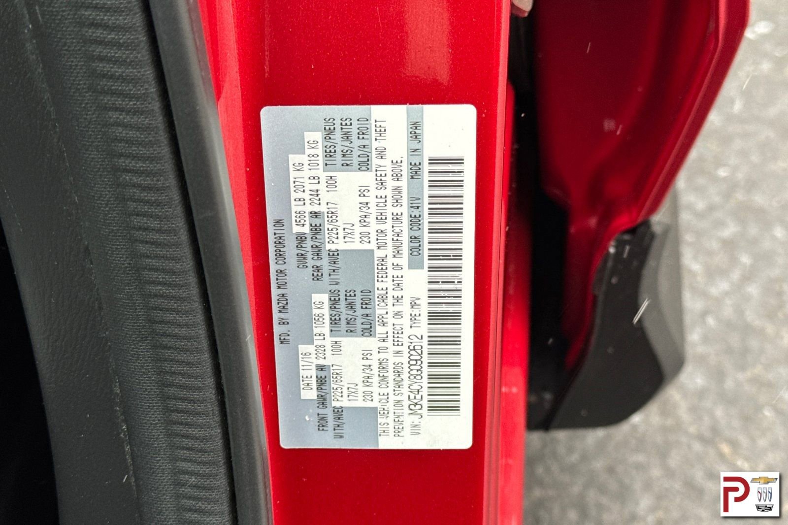 Used 2016 MAZDA CX-5 Touring image 34