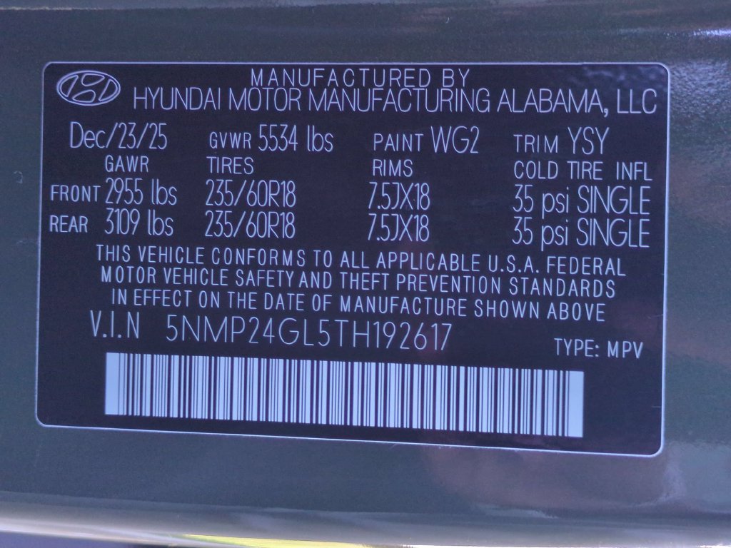 Used 2026 Hyundai Santa Fe SEL FWD image 36