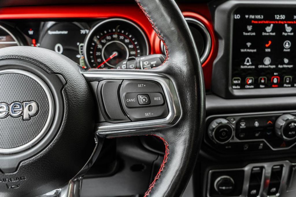 Used 2021 Jeep Wrangler Rubicon w/ Uconnect 4C Nav & Sound Group AWD/4WD image 24