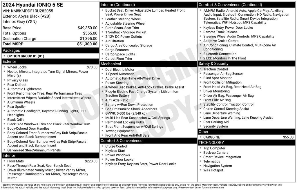 Certified 2024 Hyundai Ioniq 5 SE AWD/4WD image 5