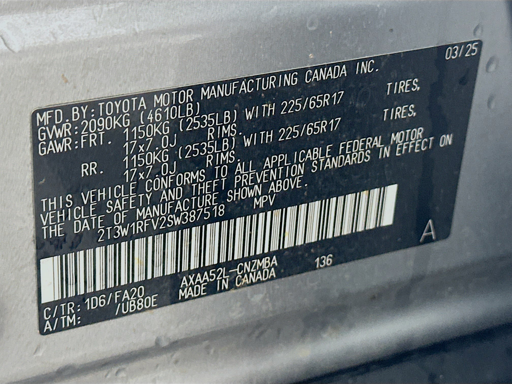 Used 2025 Toyota RAV4 XLE FWD image 12