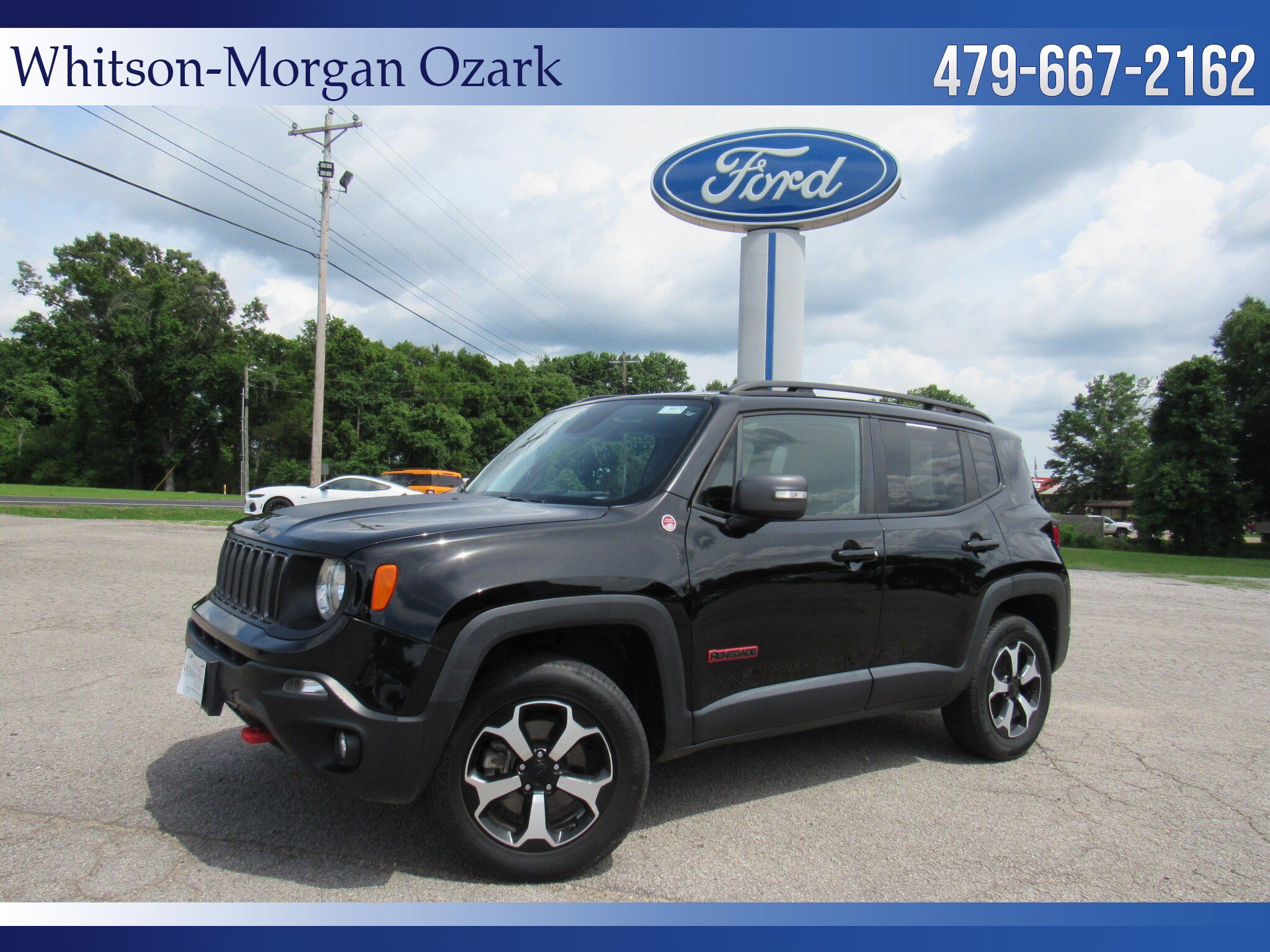 Used 2019 Jeep Renegade Trailhawk w/ UConnect 8.4 Nav Group AWD/4WD image 1
