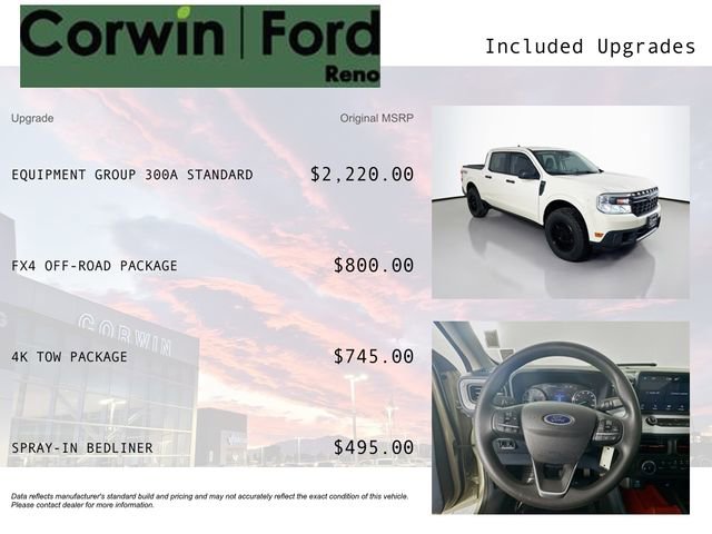 Certified 2024 Ford Maverick XLT w/ Equipment Group 300A Standard image 3
