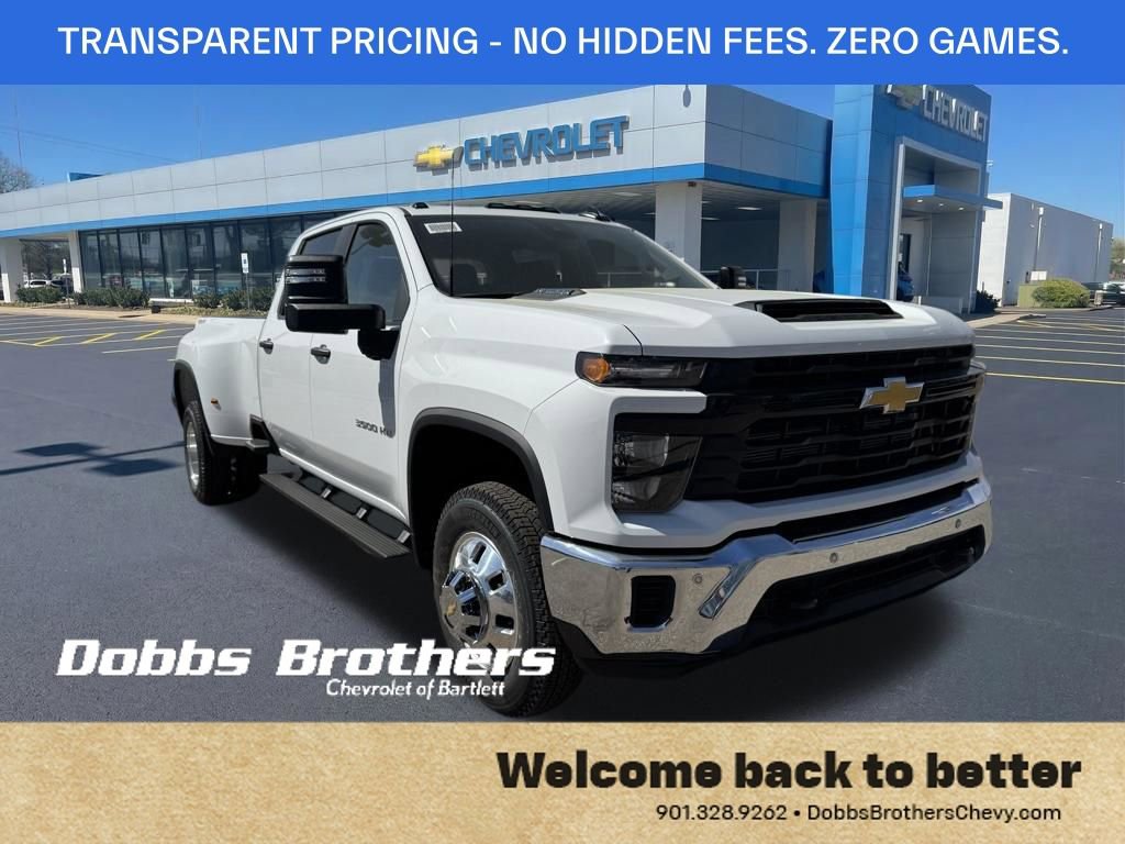 New 2026 Chevrolet Silverado 3500 W/T w/ WT/CX Safety Package AWD/4WD 360° Tour