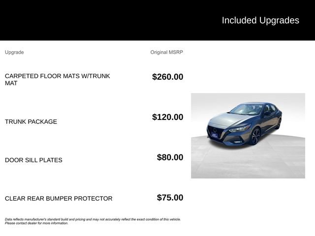 Used 2022 Nissan Sentra SR w/ Trunk Package image 8