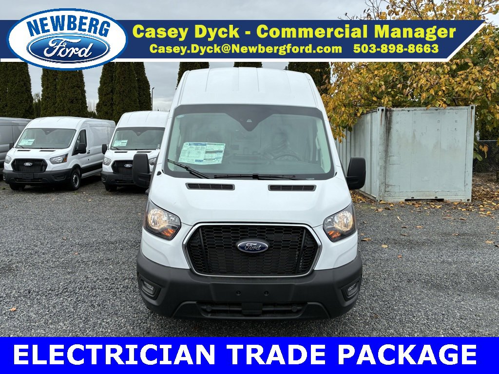 New 2025 Ford Transit 350 148 High Roof AWD w/ Electrician Trade Package image 2