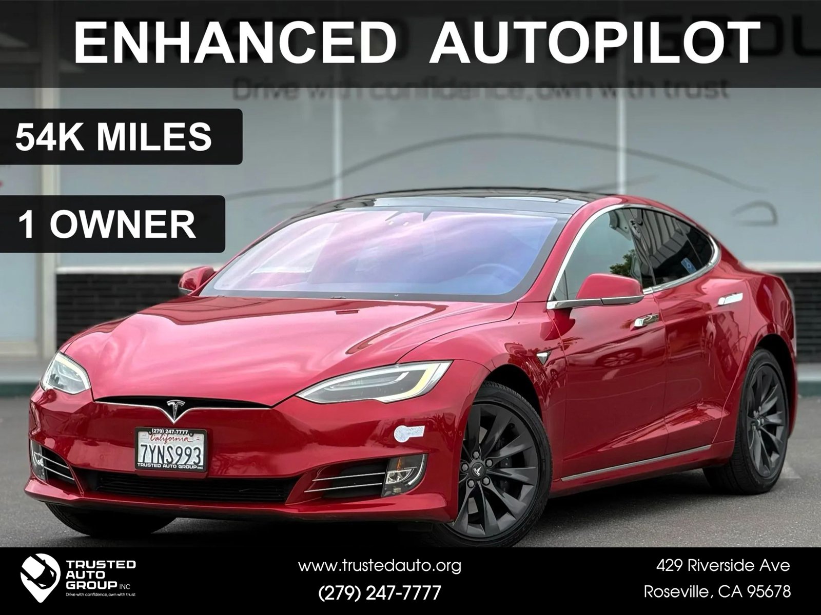 Used 2018 Tesla Model S 75D