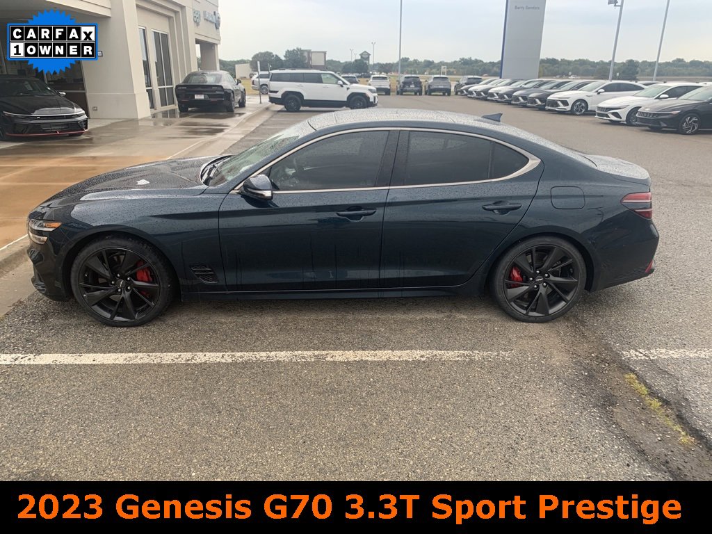 Used 2023 Genesis G70 3.3T w/ Sport Prestige Package