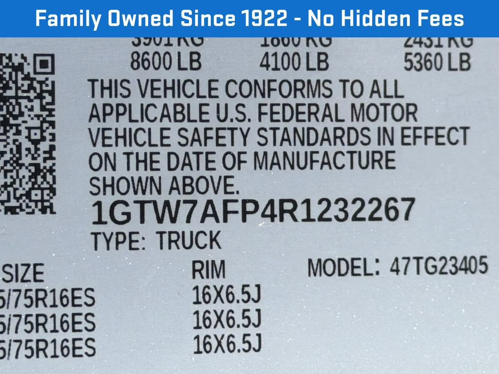 Used 2024 GMC Savana 2500 w/ Driver Convenience Package RWD image 29