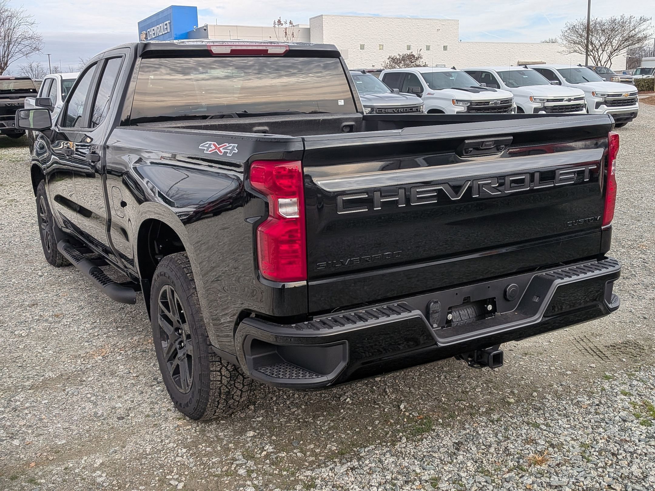 New 2026 Chevrolet Silverado 1500 Custom w/ Turbomax Blackout Package image 6