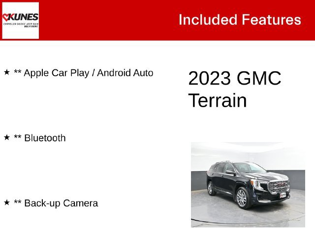 Used 2023 GMC Terrain Denali w/ Denali Premium Package AWD/4WD image 3
