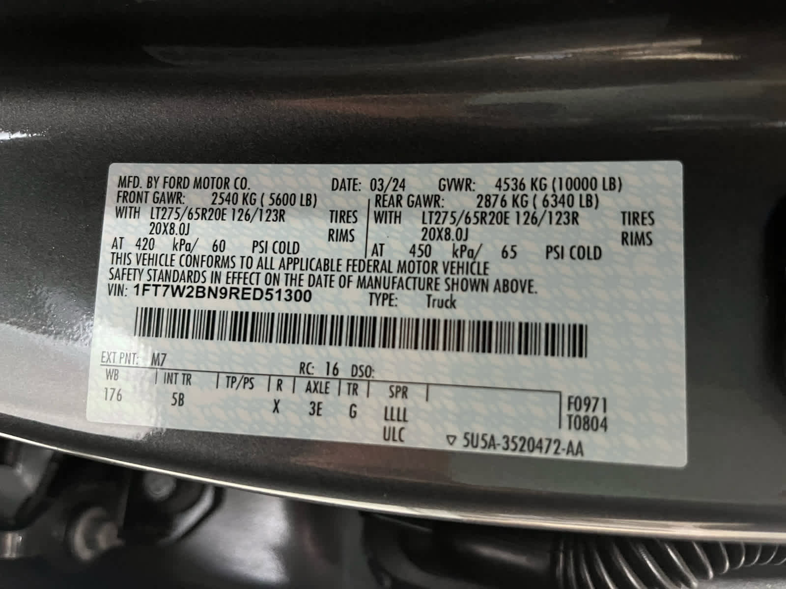Used 2024 Ford F250 Lariat w/ Lariat Ultimate Package image 16